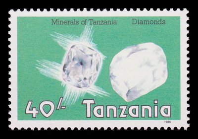 Diamant - Tanzanie - 1986 -- 22/09/08